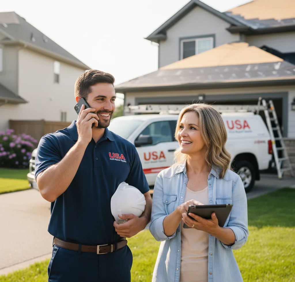 USA Roof Repair Experts customer support in Three Rivers
